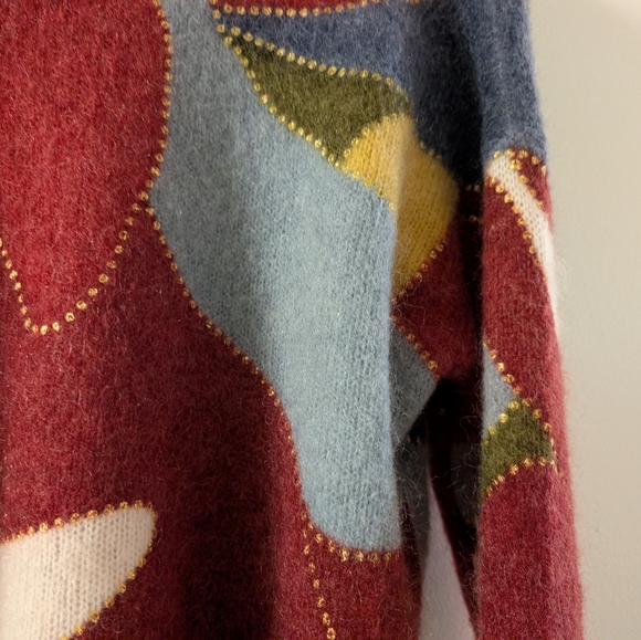 Sezane Hollie Jumper Foliage Print - Size M - Picture 2 of 5